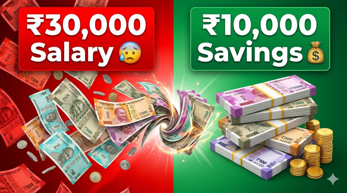 How to Save Money on ₹30,000 Salary in India (Step-by-Step Plan ...