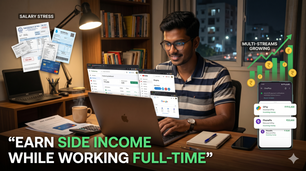 What Is Work Income How to Earn Side Income While Working Full-Time in India - Think Out Loud